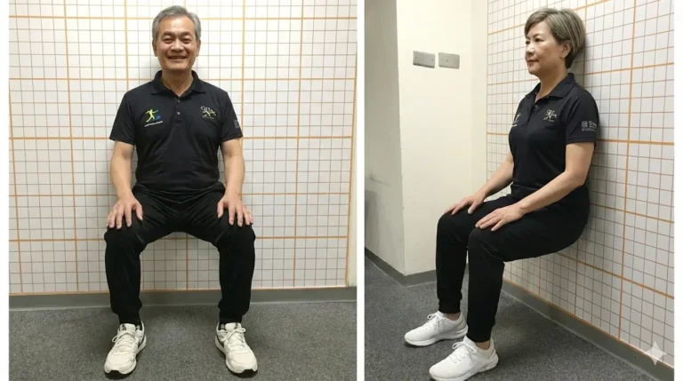 安全有效的降血壓運動：每天靠牆 2 分鐘，搭配正確呼吸